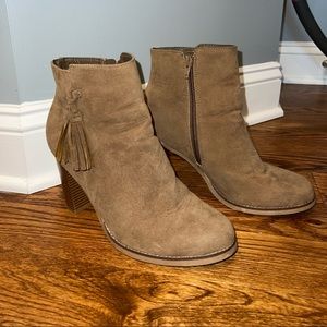 Brown booties
